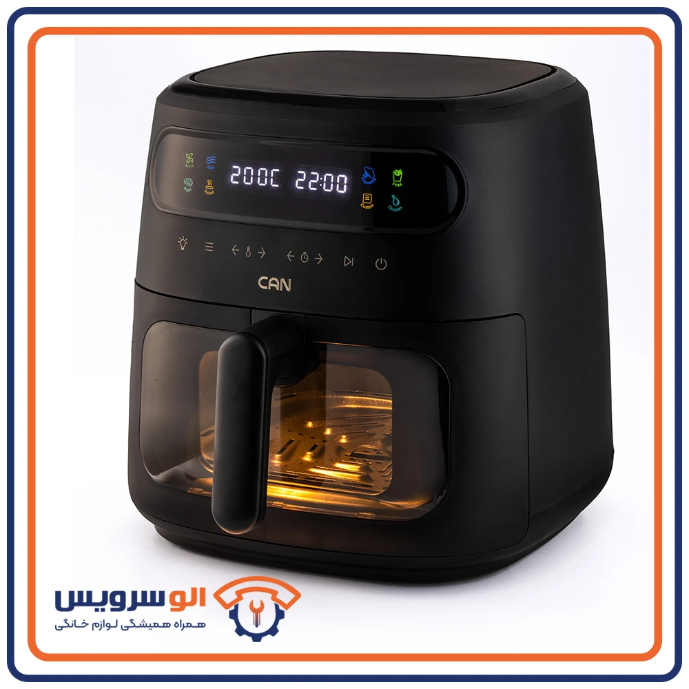 تعمیر سرخ کن بدون روغن کن