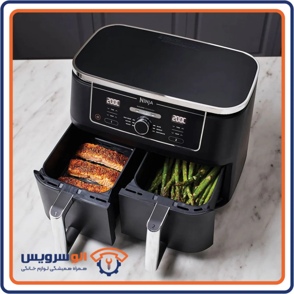 تعمیر سرخ کن بدون روغن نینجا