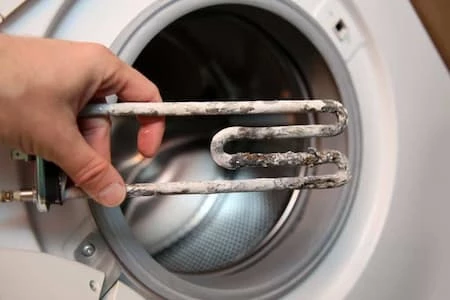 دلیل اصلی گرم نشدن آب ماشین لباسشویی