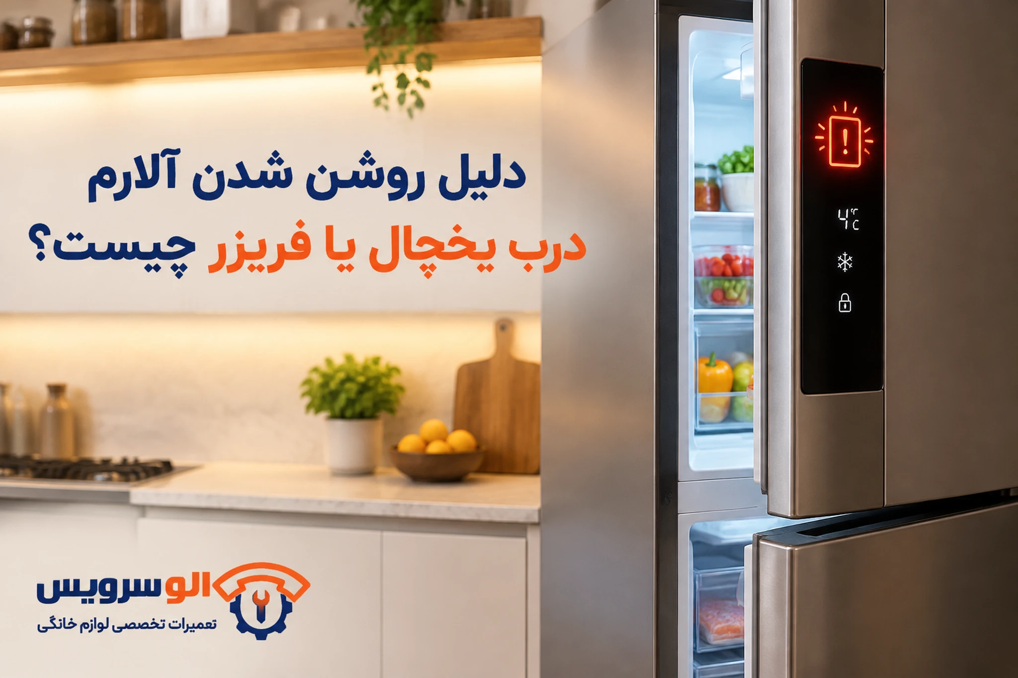الارم یخچال
